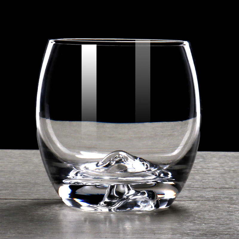 Ice mountain Glass, crystal Whisky glass, creative Kung Fu Snow Mountain glass, handcrafted and personalized factory direct sales, special price wholesale full figure