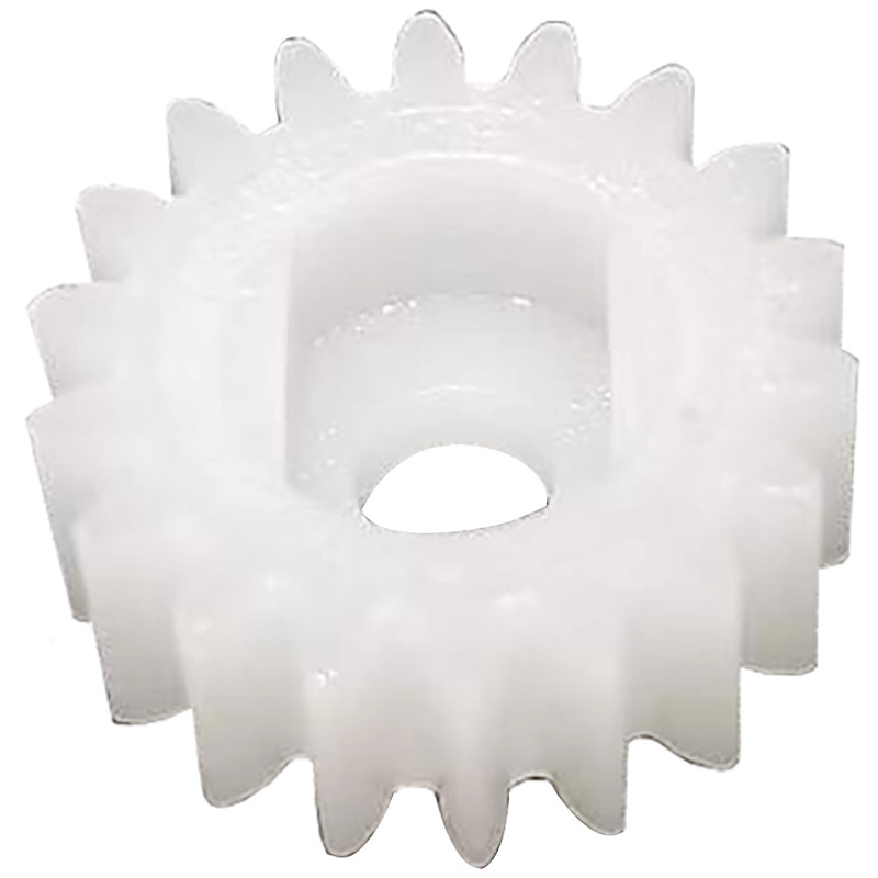 18-tooth main shaft gear TT motor shaft flat hole gear 2.5mm hole plastic gear DIY toy transmission accessories Item Picture