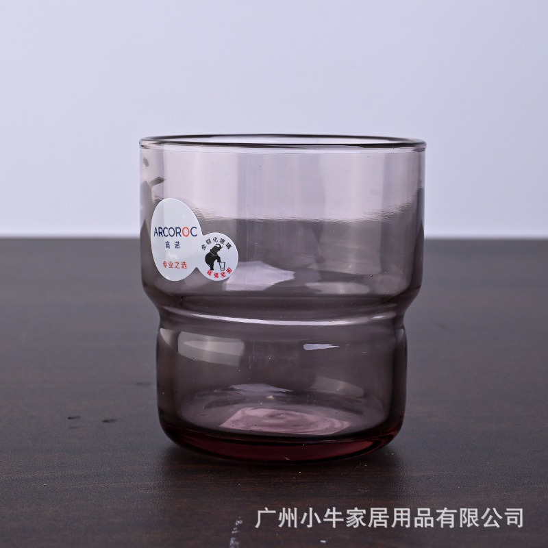 Gaonuo heat-resistant tempered glass cups can be stacked and are shock-resistant. Household drinking cups, colored juice cups, and tempered glass cups for restaurants Application Scenario