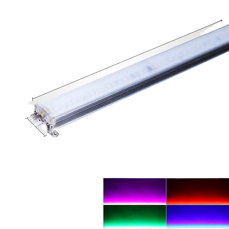 led digital tubes, seven-color guardrail tubes, outdoor waterproof aluminum materials, line lights, storefront advertisements, running lights, neon tubes Item Picture