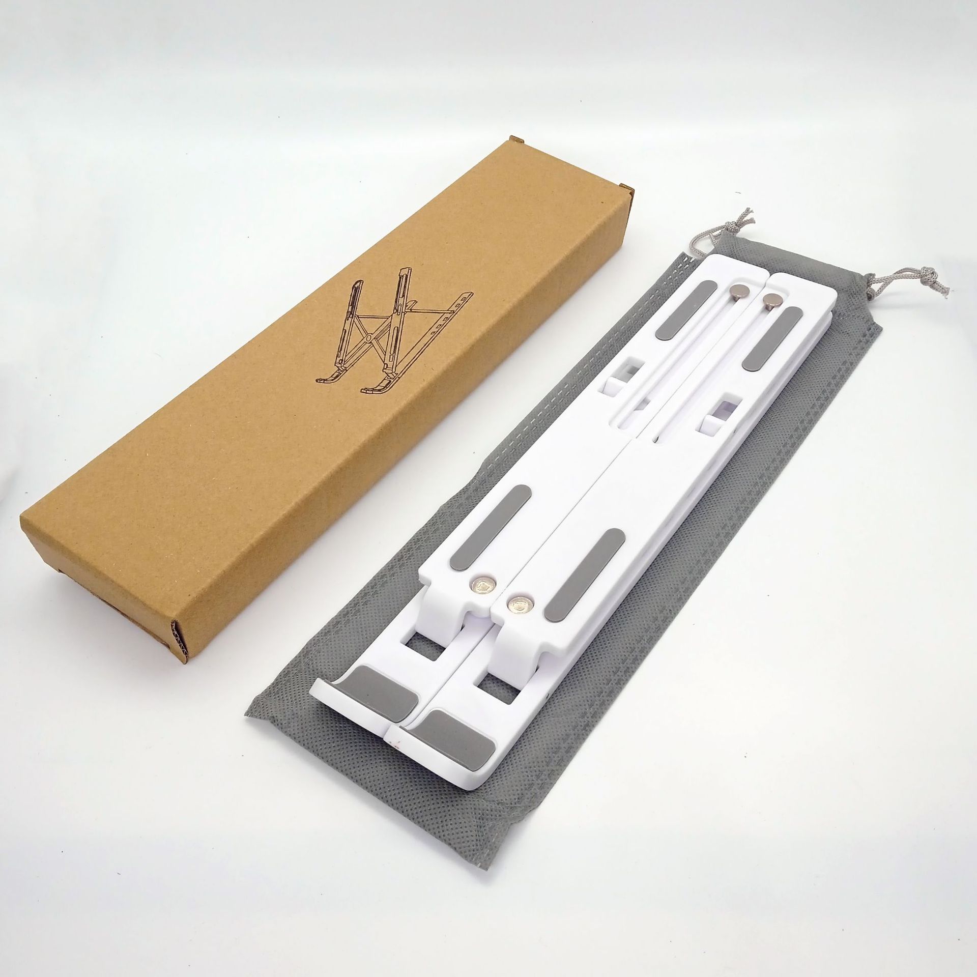 Notebook stand, portable storage tablet stand, aluminum alloy heat dissipation folding stand, ABS notebook stand Application Scenario