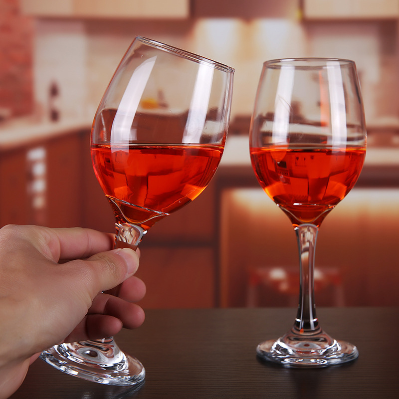 Kori one-piece thickened transparent red wine glasses, wine glasses, highball glasses and glass glasses wholesale with logo printing Item Picture
