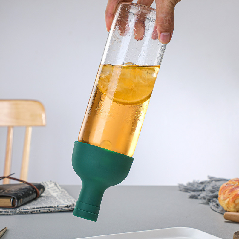 Wholesale high borosilicate glass cold brew kettles, coffee cold brew bottles, cold water kettles, household cold brew cups, fruit tea kettles, cold water kettles Specification drawing