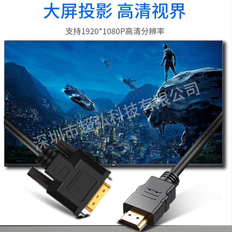 HDMI TO VGA 1080P hdmi to vga connection cable, hdmi to vga 1.8m, hdmi to vga Application Scenario