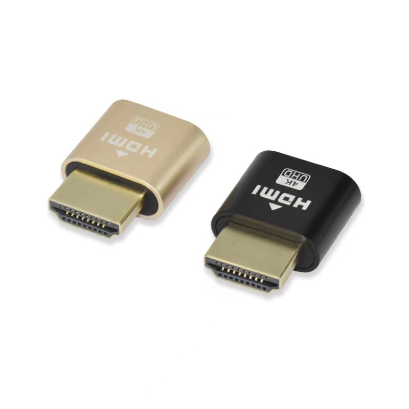 hdmi virtual display remote hanging 3060 graphics card load converter Specified resolution EDID Lock Screen Treasure details Picture