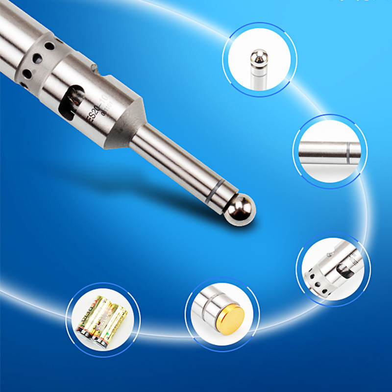 The 20-piece photoelectric sounding center bar edge finder and CNC tool setter have a non-magnetic center bar accuracy within 0.005 Specification drawing