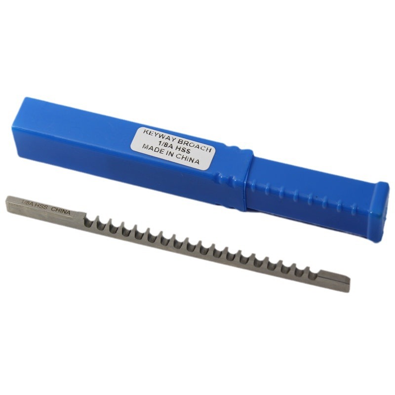 Shengyang A-grade keyway broach, keyway high-speed steel broach, multi-specification metric and imperial broach manufacturer in stock supply Specification drawing