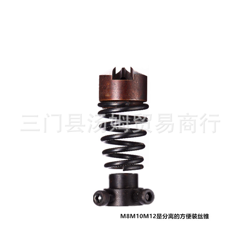 Machine end tap chamfering tool, screw tip tap, chamfering knife, tapping and chamfering integrated quick installation counterbore full figure