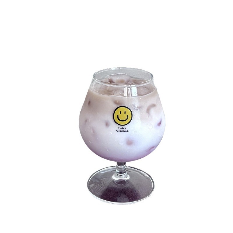 Customized glass cups, goblets, red wine glasses, Ins-style juice glasses, wine glasses, and party atmosphere glasses Item Picture