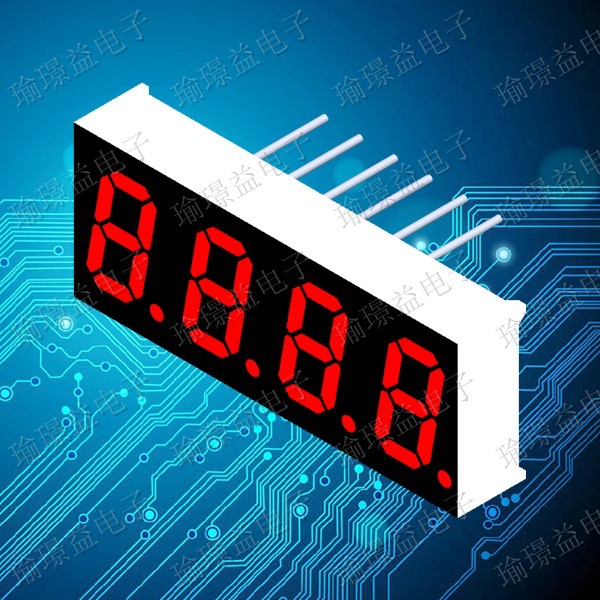 0.32-inch four-digit red LED digital tubes 3412AS and 3412BS are sold directly from the manufacturer. Bulk sales offer discounts Application Scenario
