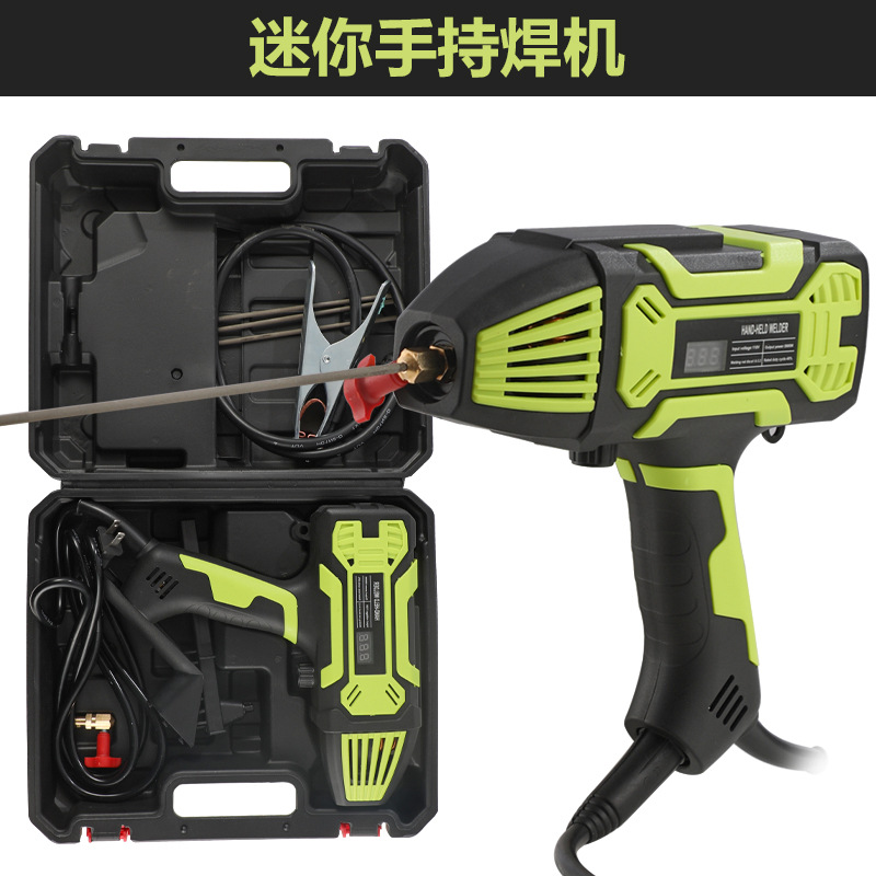 Portable hand-held welding machine, instant arc start, one-handed operation, 220V/110V, 2.5/3.2 welding rods available Item Picture