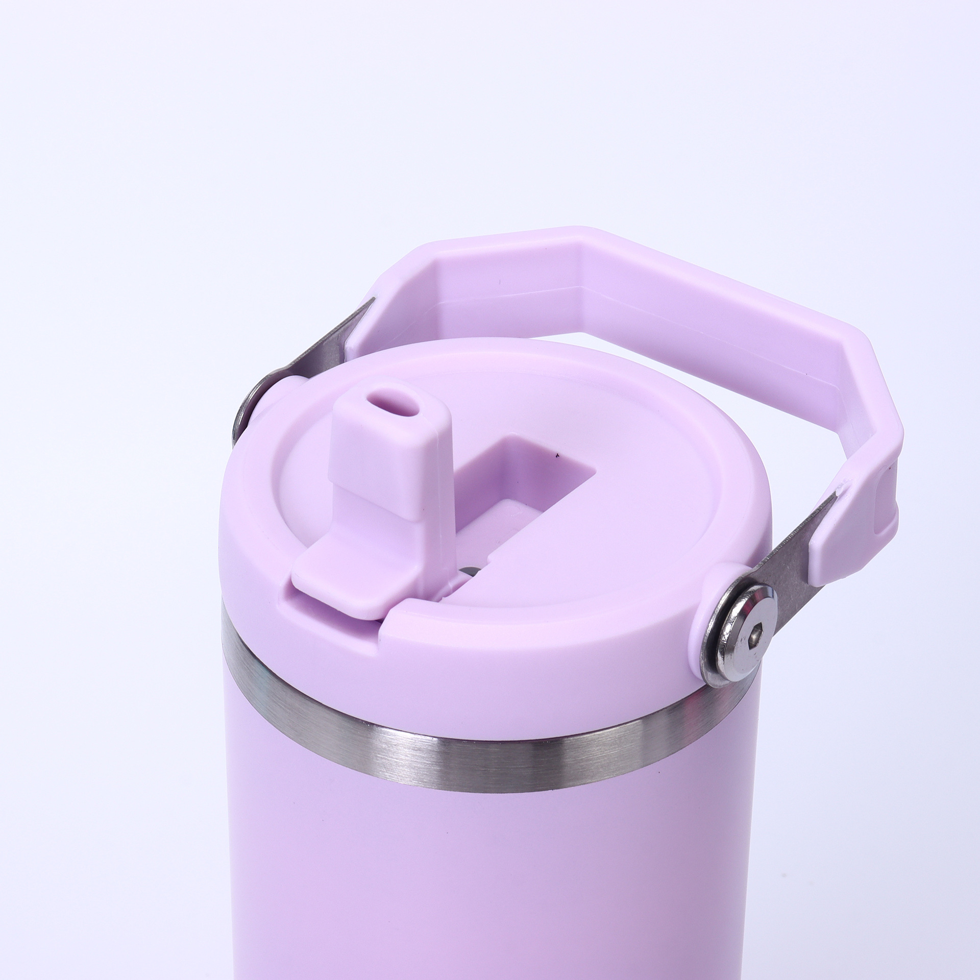 Wholesale of portable 304 ice cup, stainless steel insulated cup, portable sublimation car cup and water cup for outdoor sports Specification drawing