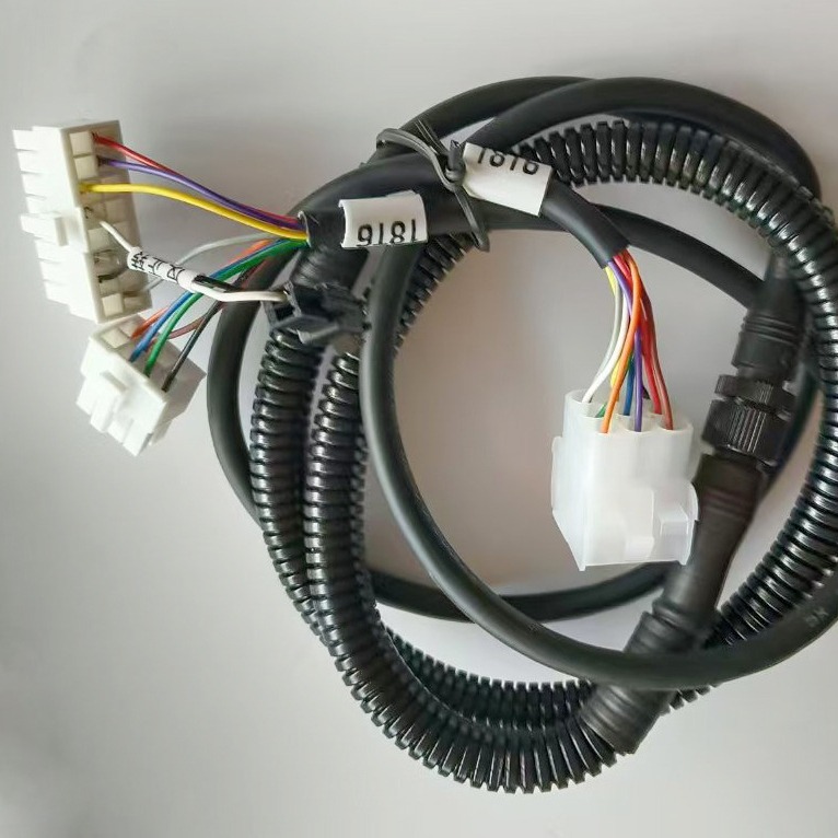 The 1.75M Ningjian electric floor cattle wiring harness connects the controller and the handle end with an electromagnetic brake and an upgraded horn function details Picture