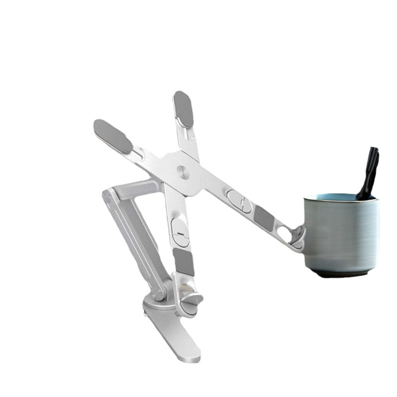 MCHOSE made an aluminum alloy rotating desktop height-increasing and folding heat dissipation bracket for the N86 laptop Item Picture