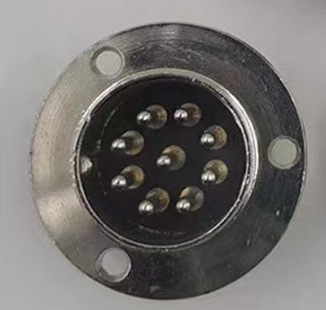 Six-core, seven-core and nine-core aviation plug, socket and connector accessories for the control line signal of the MIG wire feeding machine Item Picture