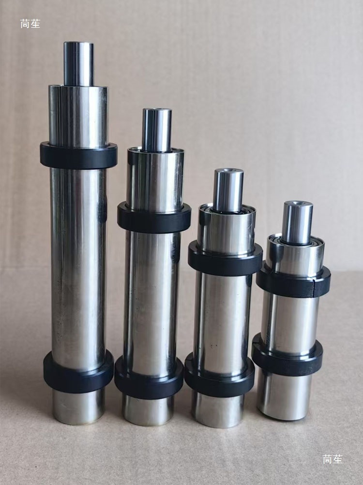 Unpowered roller label positioning roller drive deviation correction wear-resistant roller driven wheel shaft aluminum roller stainless steel idler roller Specification drawing