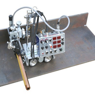 Shanghai Huawei HK-8SS-W electromagnetic swing vertical welding trolley CO2 welding details Picture