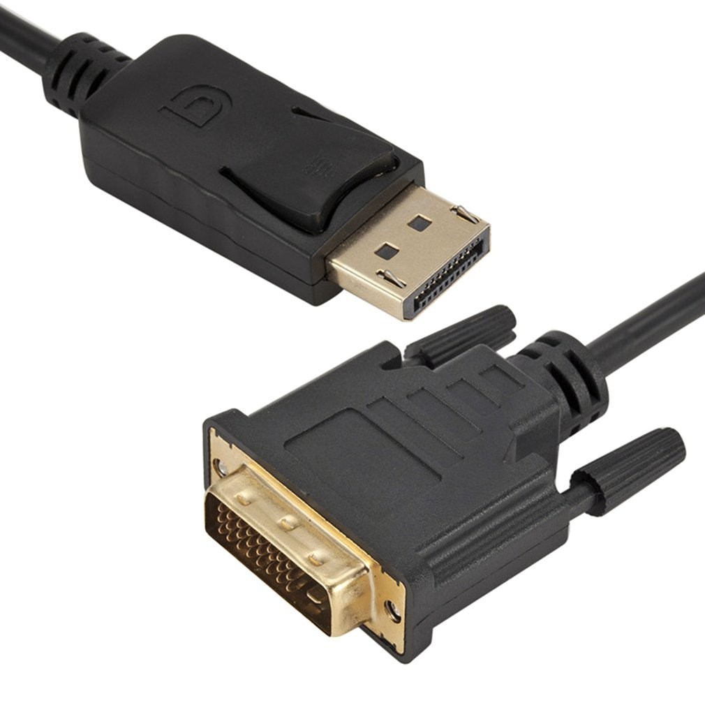 1.8-meter DP to DVI conversion cable with IC smart chip high-definition video display computer high-definition cable full figure