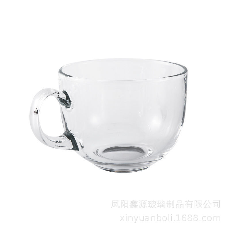 Milk cups, glass cups, breakfast cups, advertising water cups, handle cups, coffee cups, printed logos, event gifts wholesale Item Picture