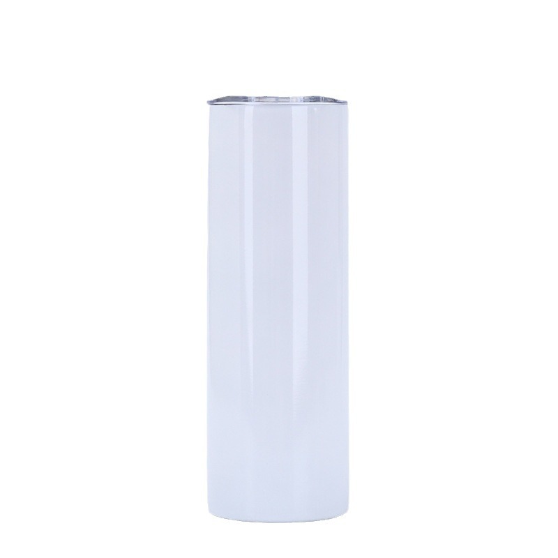 New cross-border 304 stainless steel insulated cup, 20oz thermal sublimation coated straight cup, portable car cup Item Picture