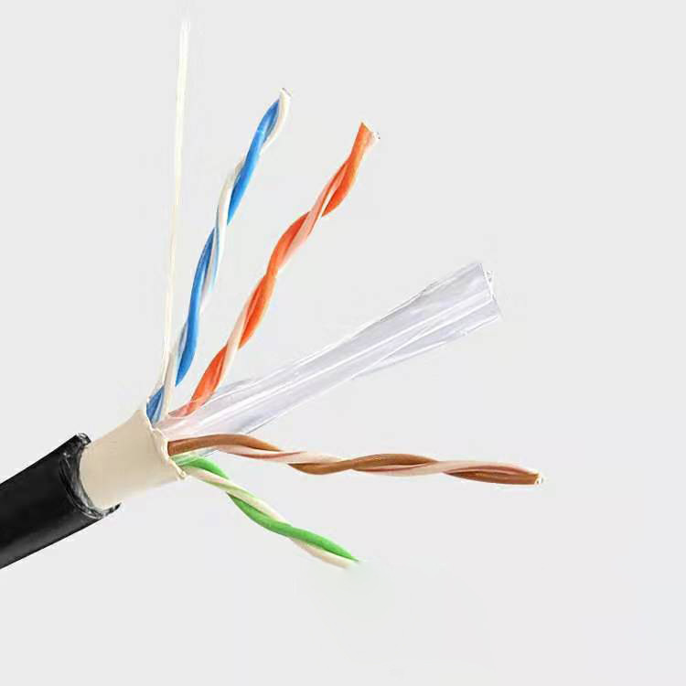 CAT6 network cable, Category 6 outdoor network cable, computer switch connection cable, outdoor finished network cable, computer patch cord Specification drawing