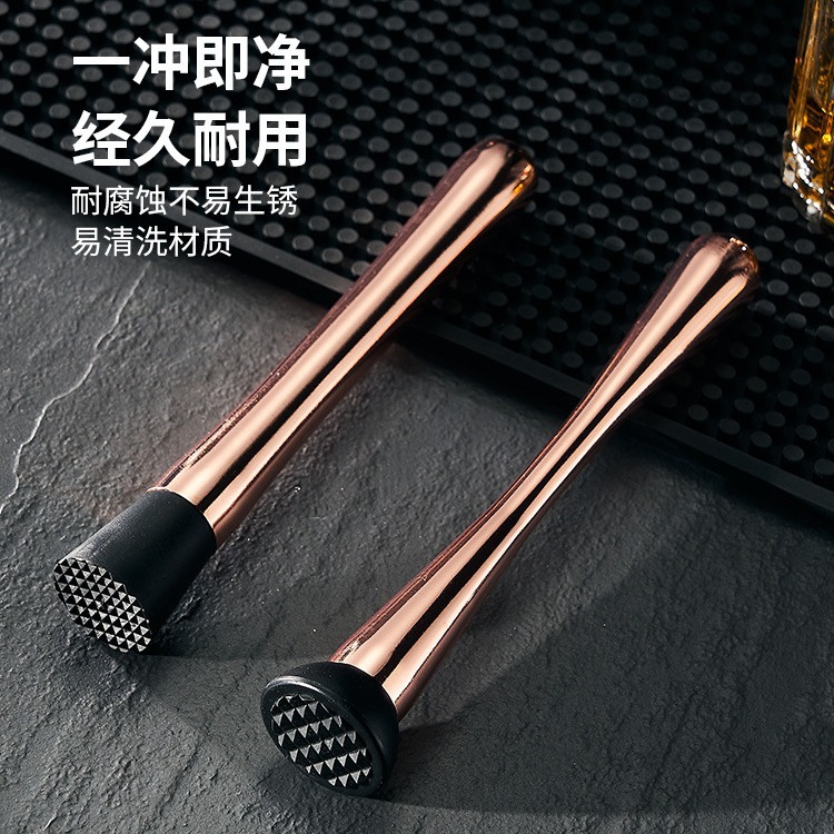 Popsicle crushing, Popsicle hammer, shaker cup, juice pounding stick, fruit hand pounding, lemon tea, and cocktail mixing tools wholesale Specification drawing