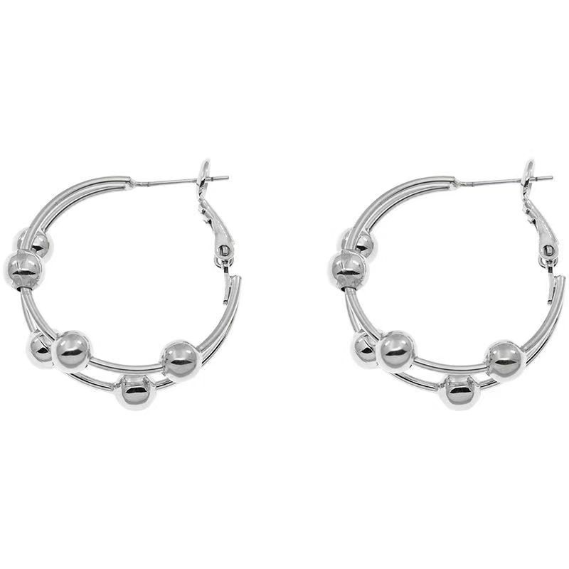 Exaggerated and individualistic trend small ear rings and stud earrings for women, new versatile, light luxury, niche and high-end design earrings from Japan and South Korea Item Picture