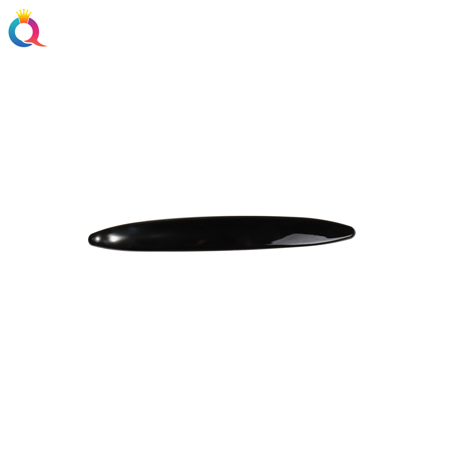 Qiyue Cross-border PC Korean spring clip, fashionable long oval ponytail clip, top clip, broken hair clip, women's popular bangs clip Application Scenario