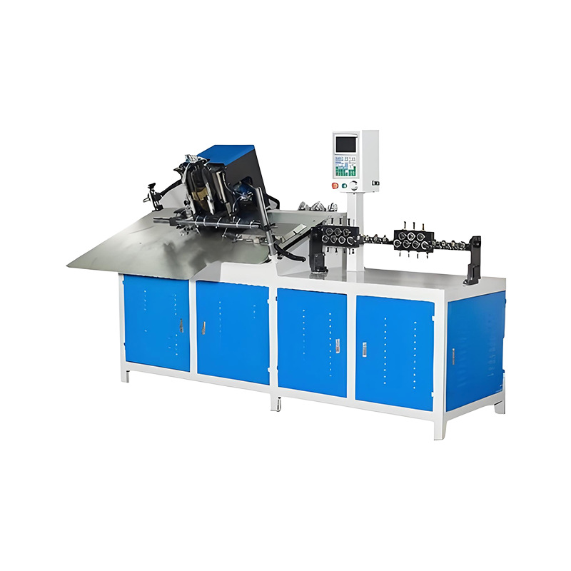 Fully automatic 2D plane CNC bending machine, iron wire and steel wire bending frame spot welding machine, flat wire bending wire butt welding machine manufacturer Item Picture