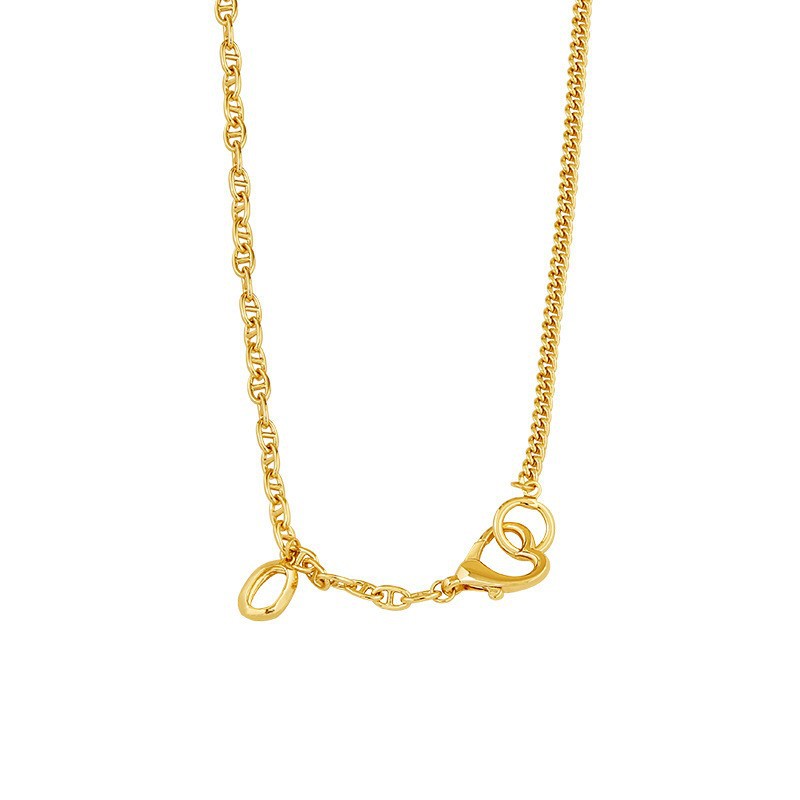 Cross-border Instagram gold irregular necklace, unique feminine charm, niche high-end sense, individual and versatile collarbone necklace Item Picture
