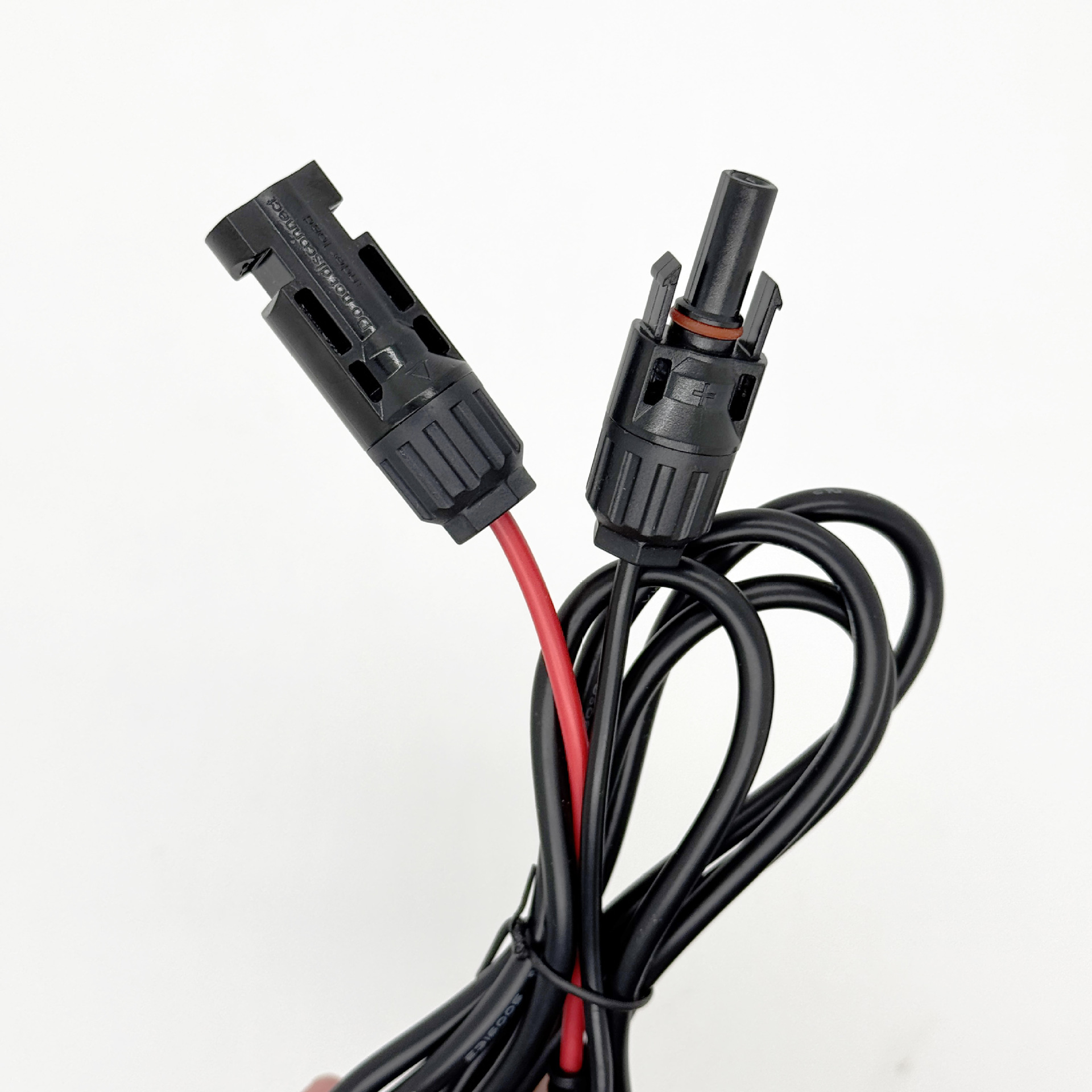 Solar MC4 plug to DC5521 power output line, MC4 photovoltaic line, solar photovoltaic power line details Picture