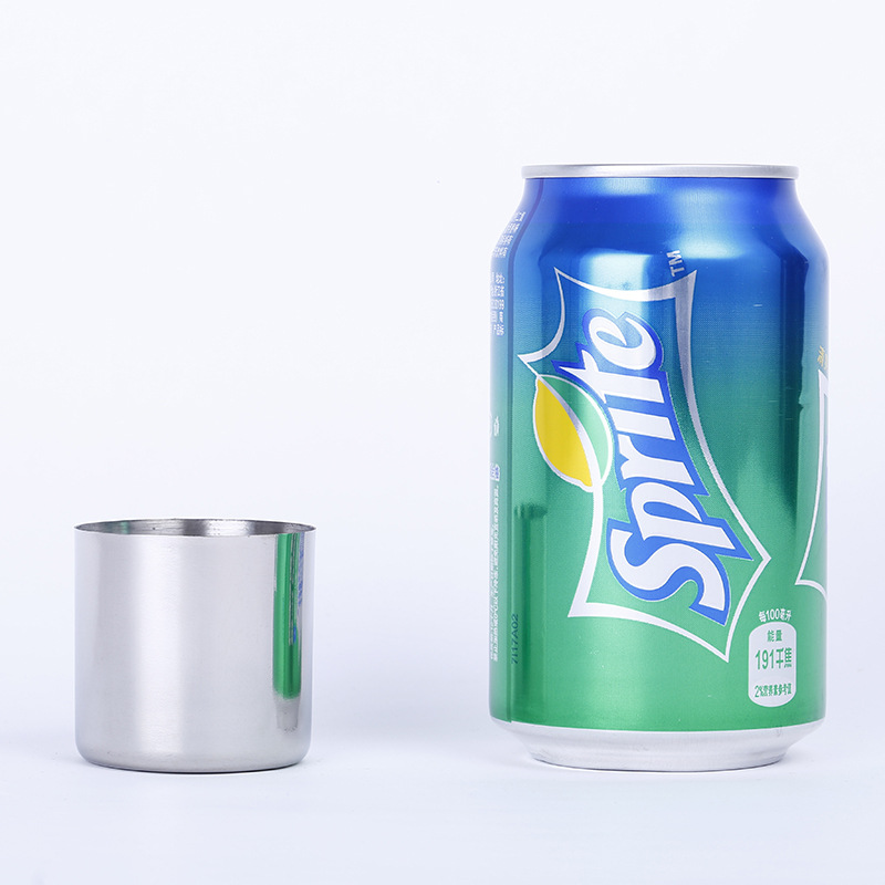 Stainless steel wine mini beer mugs 45x45x45, spirits cups, outdoor portable, custom-made based on samples from the manufacturer Specification drawing