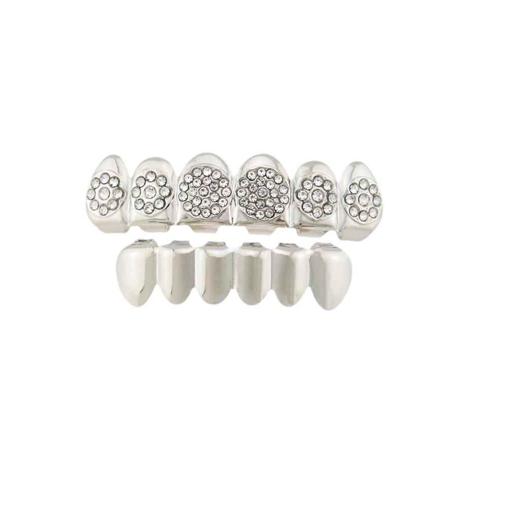 Cross-border best-selling Hippop dental braces and jewelry, European and American style, Amazon AliExpress dental grills and decorations Item Picture