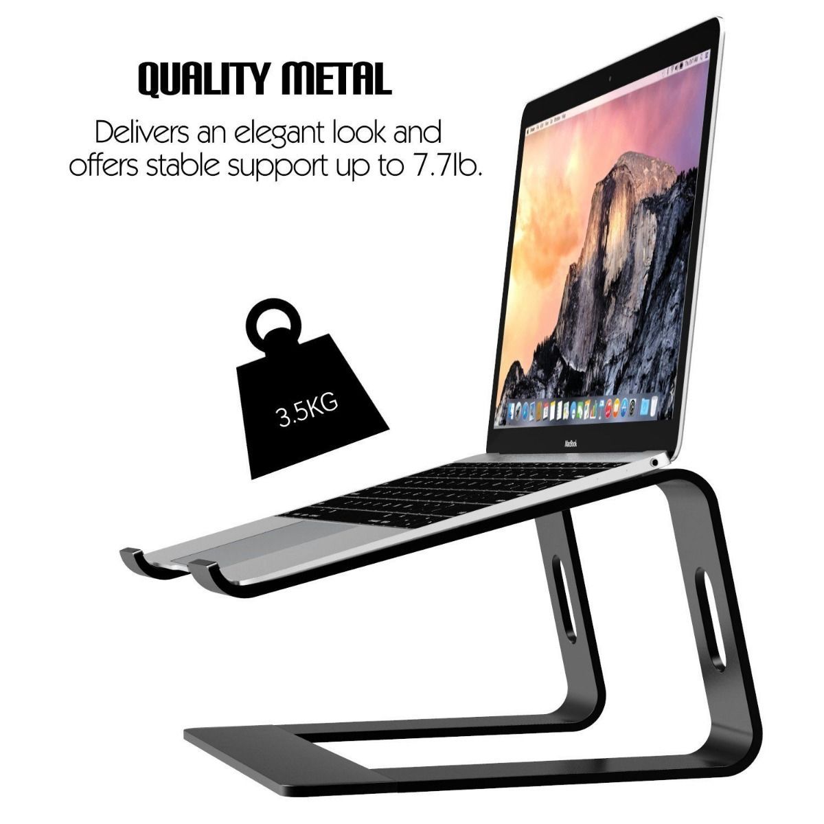 Wholesale of notebook computer stands, lazy desktop height-increasing stand, laptop suspended cooling stand, storage base Specification drawing