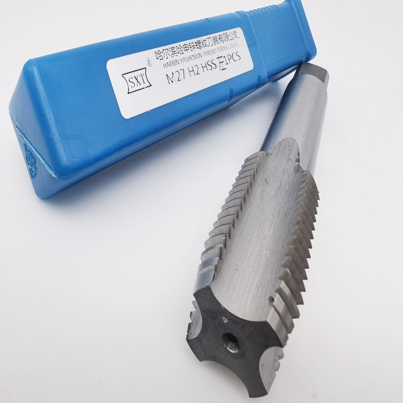 Left-hand thread tap W6542 for high-speed steel machine, left-hand reverse thread straight groove tap with coarse and fine threads M2-M24, non-standard stock Application Scenario