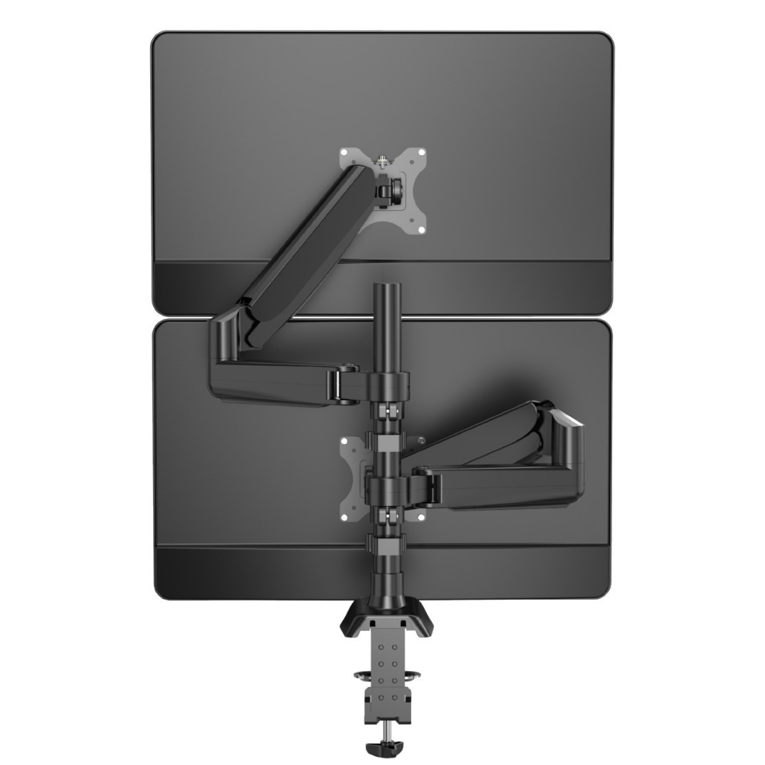 Amazon's best-selling computer monitor stand, air desktop monitor, dual-arm support, built-in air spring Application Scenario