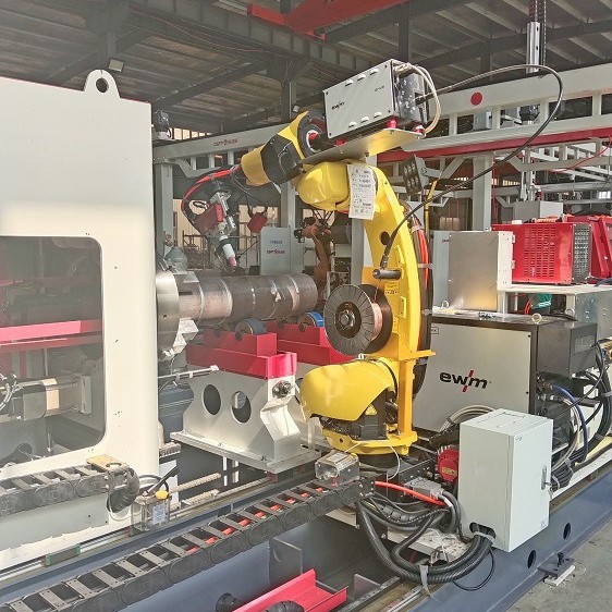 Pipeline prefabrication fully intelligent welding robot, with visual + robot intelligent TIG filling and cover welding Specification drawing