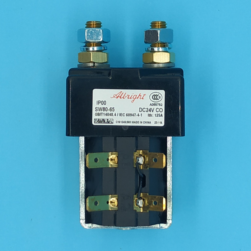 ZJW-100A 200A electric forklift handling driver's contactor SW80-6, original contactor SW80-65 full figure
