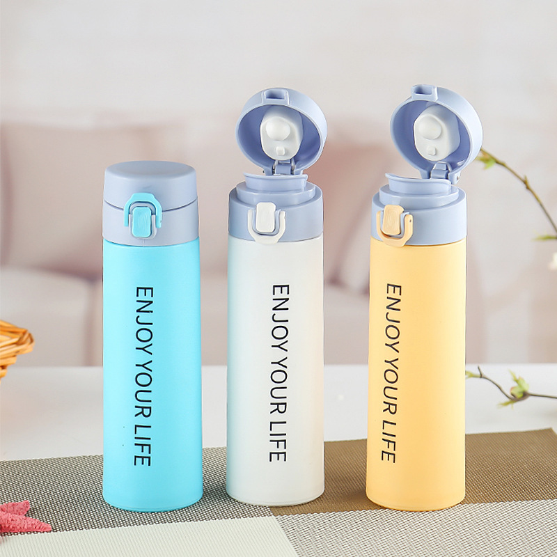 Student water cups, business bouncy glass cups, double-layer business cups, opening advertisement cups, festival event cups with logo printing Specification drawing