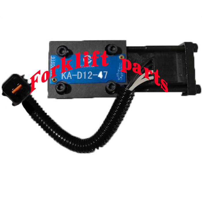 Komatsu forklift parts 12V automatic transmission solenoid valve forward and reverse position solenoid valve 3EB-15-58611 details Picture