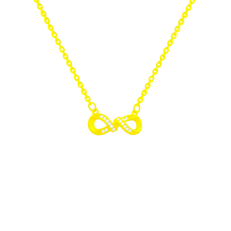 A simple and versatile 8-shaped necklace from South Korea that doesn't fade, a light luxury pendant, a new niche necklace, and a sweet collarbone chain that is popular among Internet celebrities Item Picture
