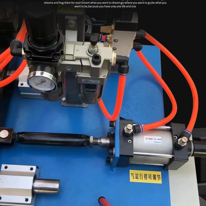 Steel bar, stainless steel, copper and aluminum rod spot welding machine, iron wire and copper wire welding machine, automatic AC flash butt welding machine details Picture