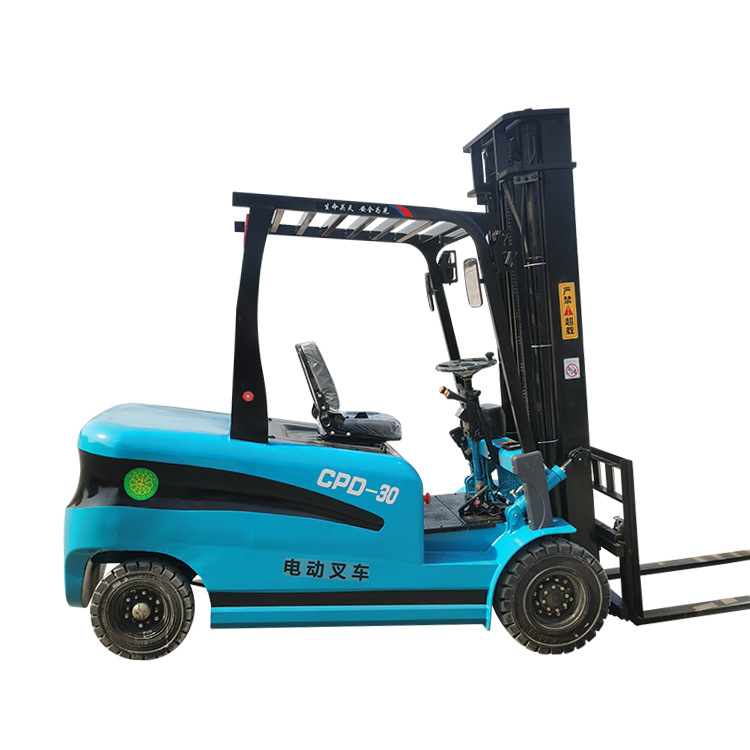 The 3-meter-high electric forklift factory handling stacker truck with four wheels and a 3.5-ton new energy forklift has a strong endurance Item Picture