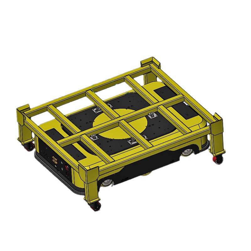 We provide unmanned handling solutions for workshop logistics automatic intelligent handling vehicles with submersible lifting agv carts Item Picture