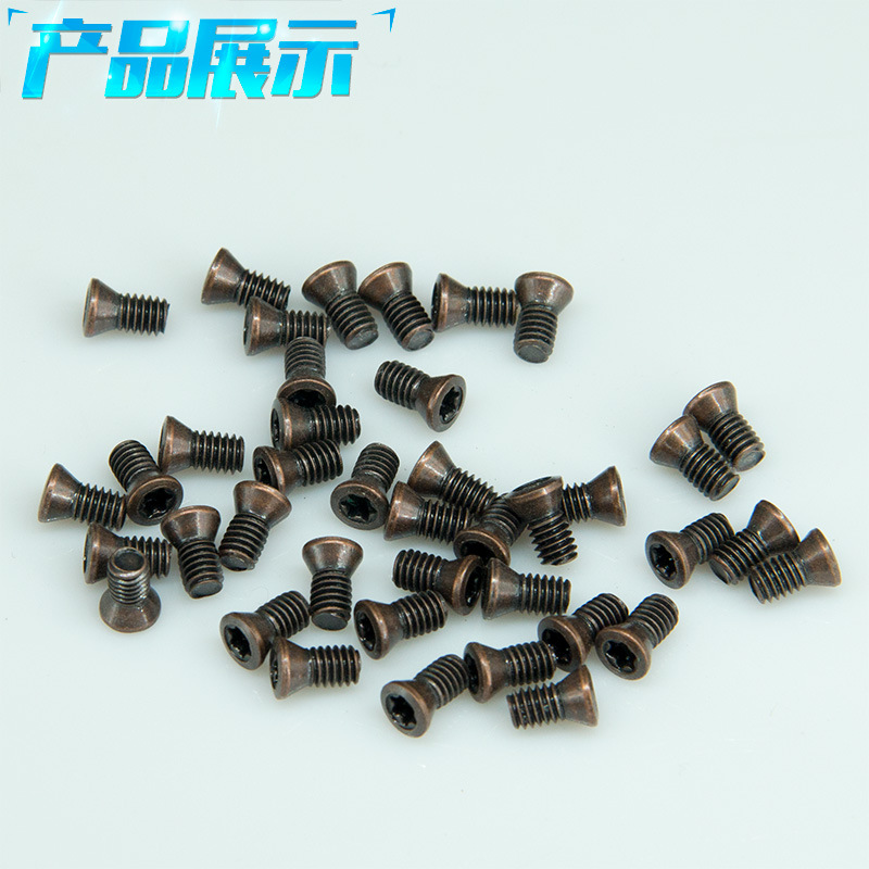 CNC tool accessories, screws, milling and turning tool holders, tool discs, pressure plates, plum blossom screws M2*4, 4*10, large quantity discount full figure