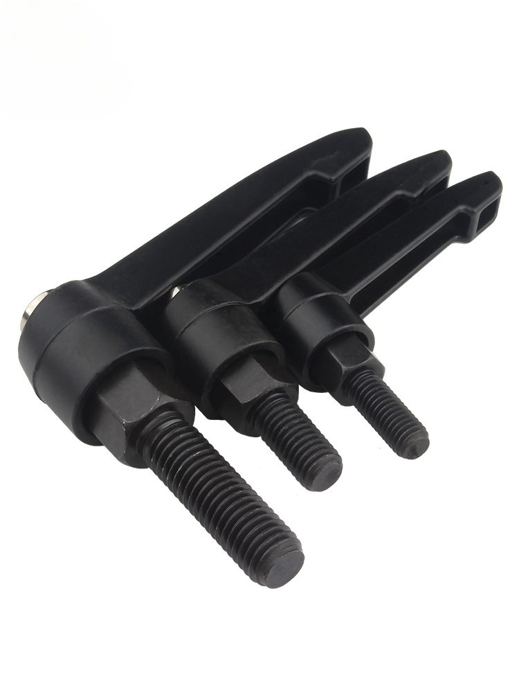 The internal and external threads of the locking handle screws are adjustable. The 7-shaped handle L-shaped hand handle screws are M6, M8, M10/M12 Application Scenario