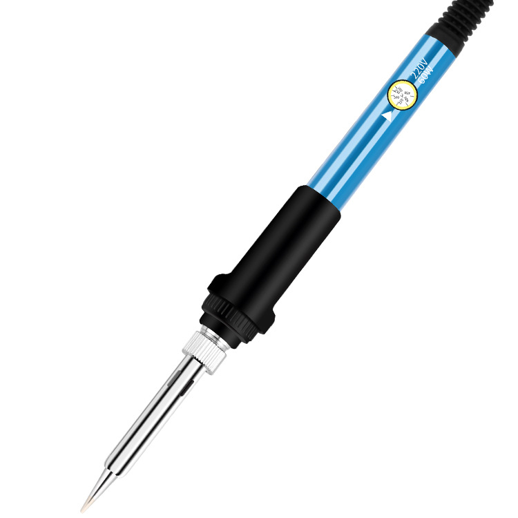 Cross-border best-selling electric soldering iron with adjustable temperature and internal heating, 60W electric soldering pen welding set, soldering pen manufacturer details Picture