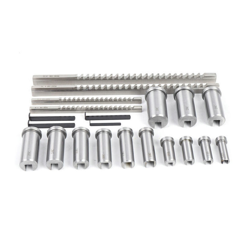 Shengyang metric keyway broach and push knife non-standard involute spline push knife wholesale 22-piece set metric broach Item Picture