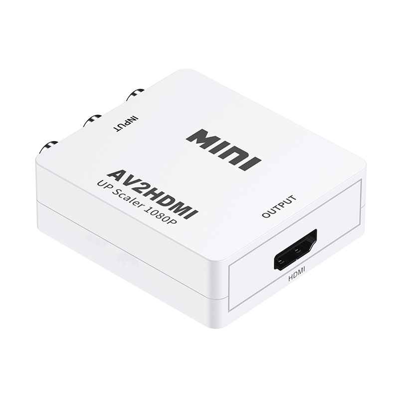 Cross-border av to hdmi video converter 1080P Sanlianhua RCA monitoring game set-top box to TV Item Picture
