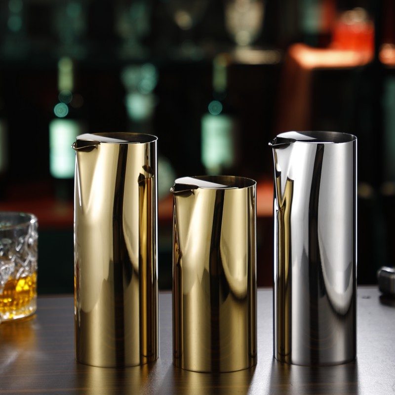 Stainless steel KTV octagonal wine divider, bar Baijiu, spirits, red wine creative decanter, wine divider pot, wine tie pot Specification drawing
